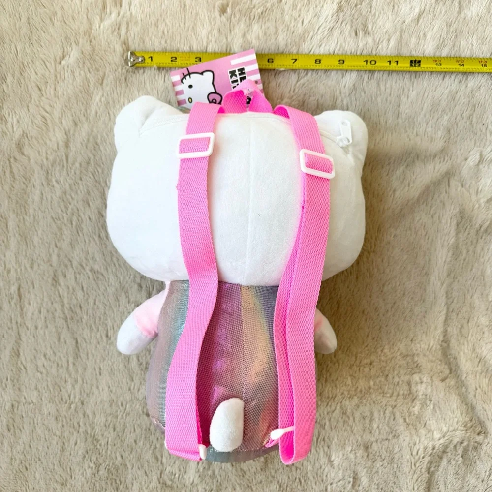 Hello Kitty Shiny Plush backpack